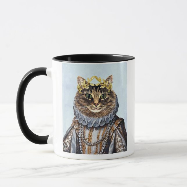 Mug Reine du chat 2 (Gauche)