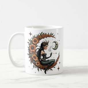 Mug Reine du Croissant de Tournesol