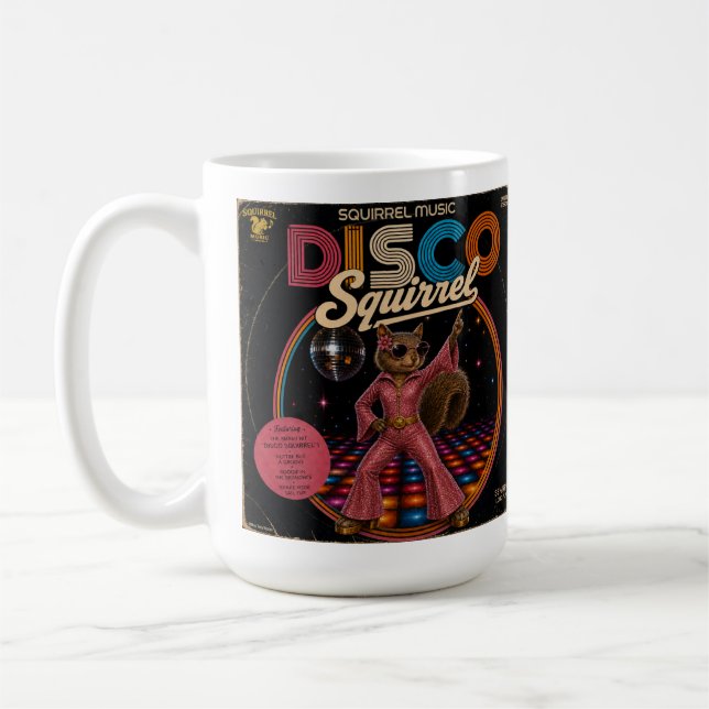 Mug Reine Écureuil Disco (Gauche)