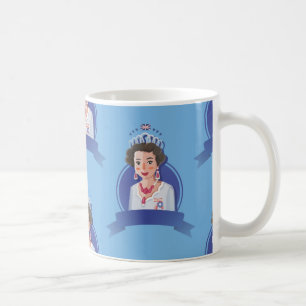 Mug reine elizabeth 2