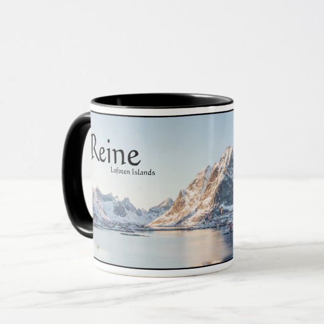 Mug Reine Lofoten Norvège (Devant gauche)