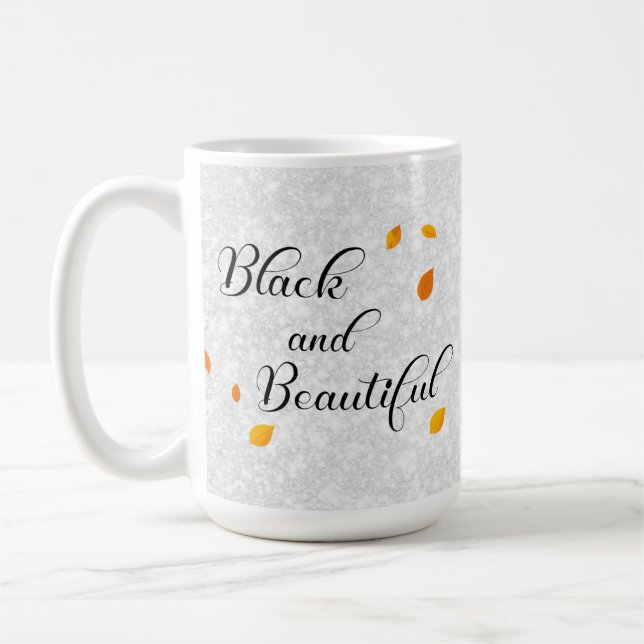 Mug Reine Tournesol Noir et Belle (Gauche)