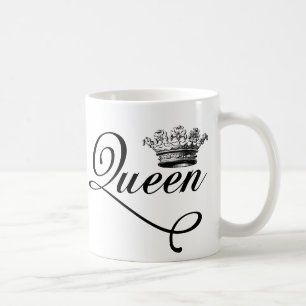 Mug Reine vintage de style de tout fille française