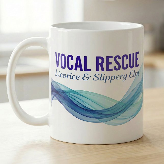 Mug Réinitialisation de la voix Vague Réglisse & Orme  (Créateur téléchargé)