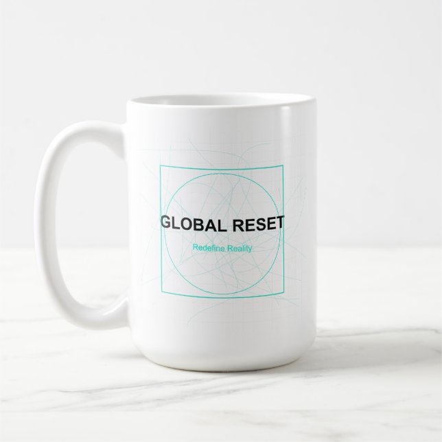 Mug Réinitialisation mondiale – Une nouvelle ère comme (Gauche)