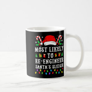 Mug Réinventer le traîneau du Père Noël à Noël