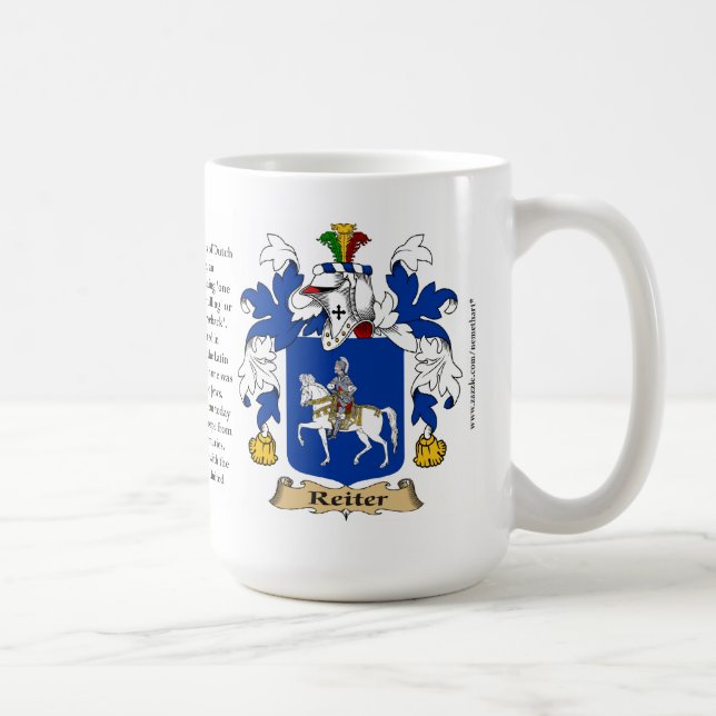 Mug Reiter, l'origine, la signification et la crête (Droite)