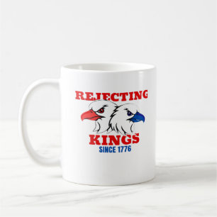 Mug Rejetant les rois depuis 1776 Design Classique Cré