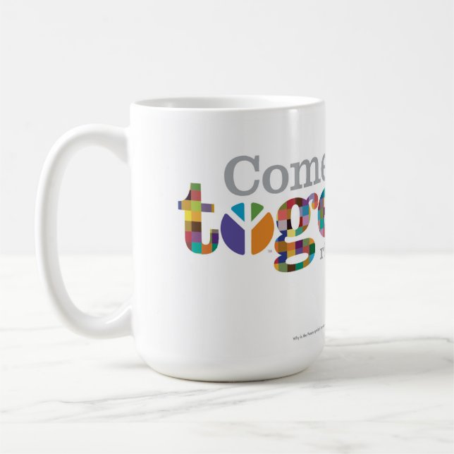 Mug Rejoignez-vous, en ce moment même sur la paix. > 1 (Gauche)