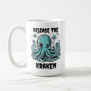 Mug Relâchez le KRAKEN ! Pipe mignonne