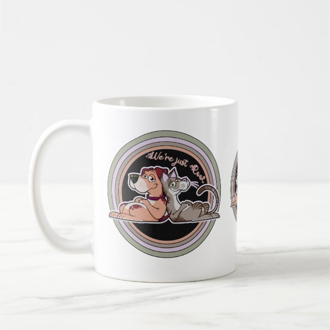 Mug Relation de chat de chien (Gauche)