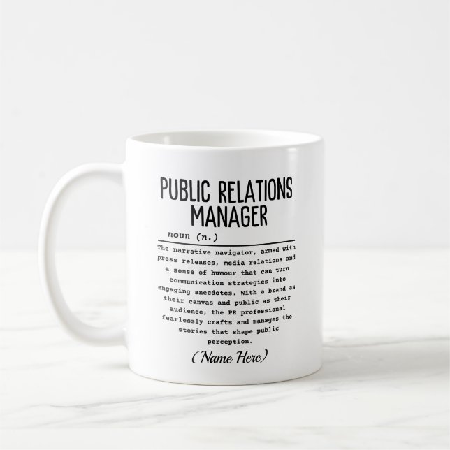 Mug Relations publiques (Gauche)