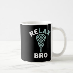 Mug Relax Bro Lacrosse Lacrosse Lâcher Vintage Lacross