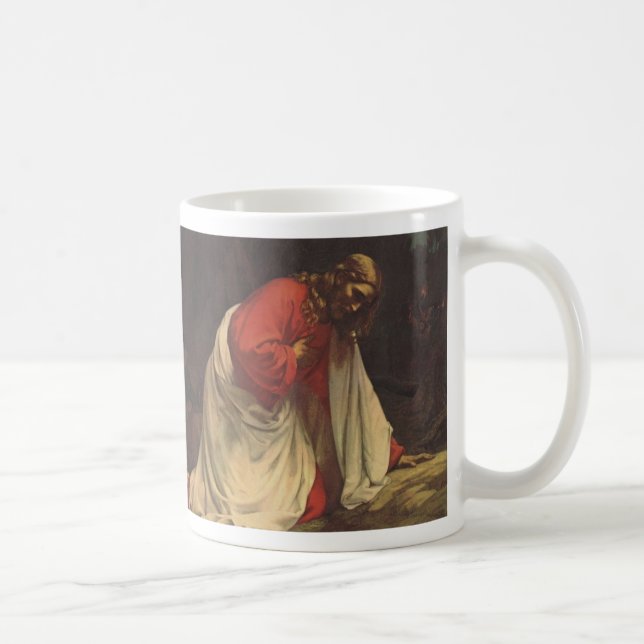Mug Religion vintage Jésus Christ Jardin de Gethsémani (Droite)