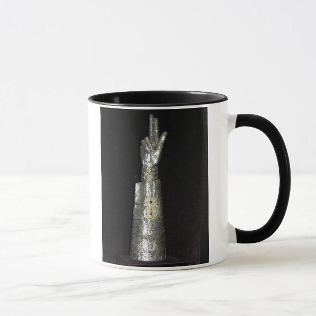 Mug Reliquaire de St George (argent et bois) (Droite)