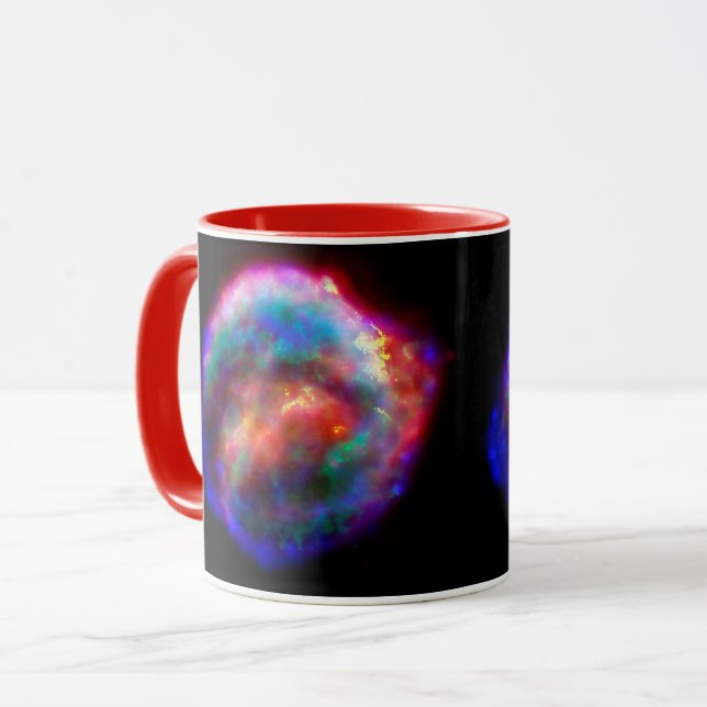 Mug Rémanent de supernova de Kepler Photo spatiale NAS (Devant gauche)