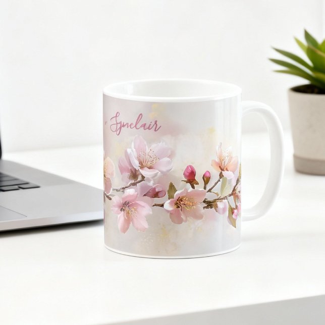 Mug Remerciement à l'enseignant Fleur de printemps de  (Créateur téléchargé)