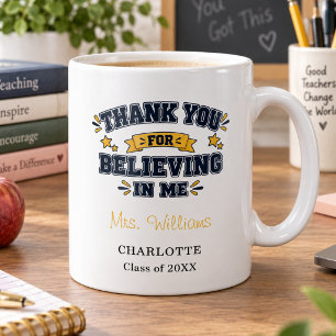 Mug Remerciement à l'enseignant Merci