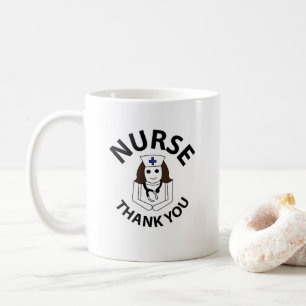 Mug Remerciement aux infirmières Cadeau d'appréciation