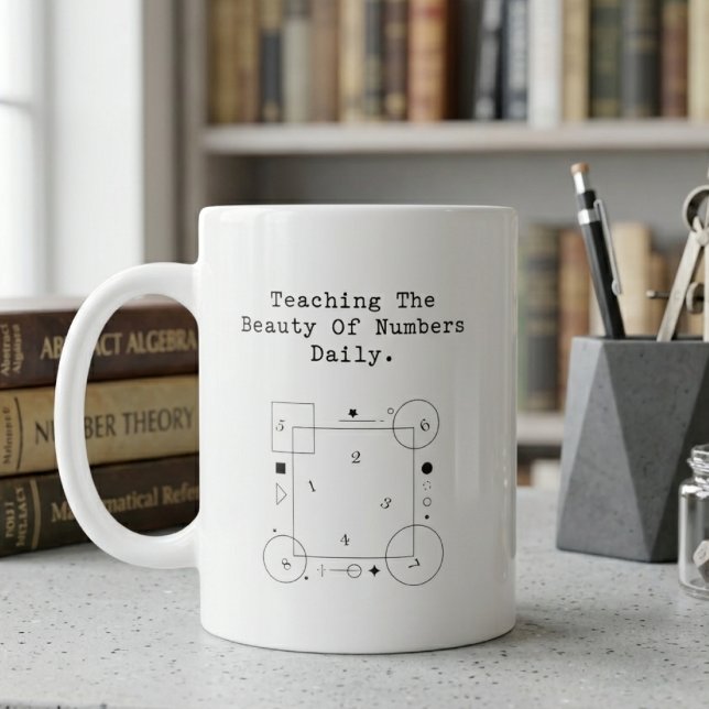 Mug Remerciement aux professeurs de mathématiques | La (Créateur téléchargé)