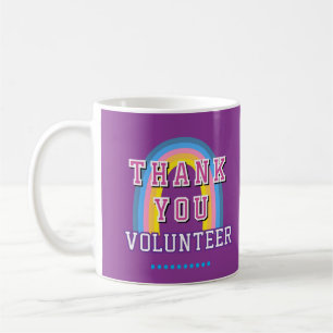 Mug Remerciement Bénévole Entreprise Arc-en-Ciel Viole