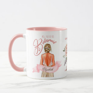 Mug Remerciement personnalisé pour la demande de demoi