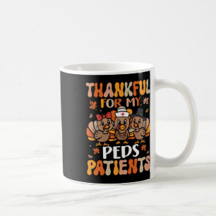Mug Remerciements Peds Infirmier Thanksgiving Turquie