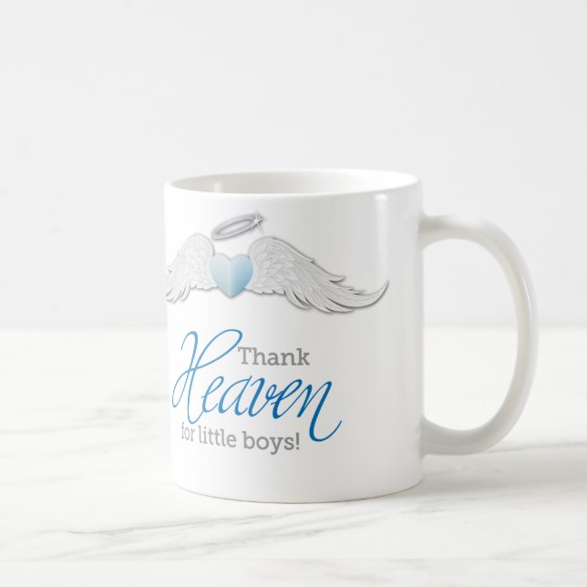 Mug Remerciez le ciel de petits garçons ! (Droite)