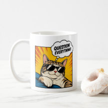Remettez Tout En Question - Chat Conspirateur