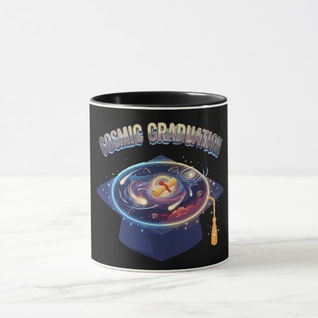 Mug Remise des diplômes cosmique 2026 Tiare spatiale (Centre)