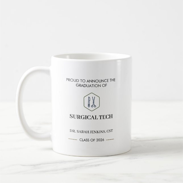 Mug Remise des diplômes de la promotion 2026 de techni (Gauche)