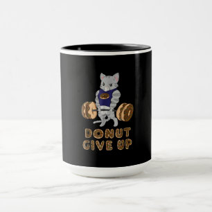 Mug Remise en forme de chats - Gym pour levage de l'ar