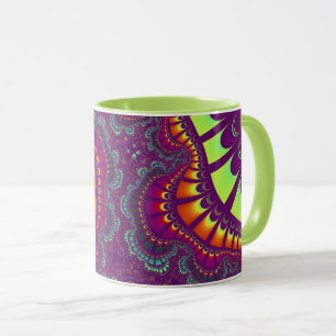 Mug Remix arc-en-ciel violet