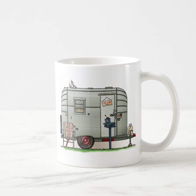 Mug Remorque de campeur d'Avion (Droite)