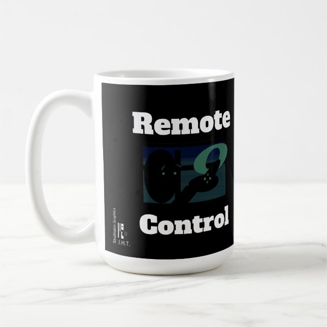 Mug "Remote Control" SKULLNSKIN Grph by J.H. Thornton  (Gauche)