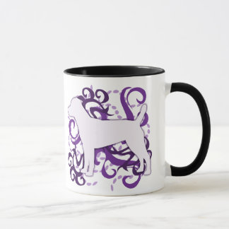 Mug Remous pourpre Patterdale Terrier