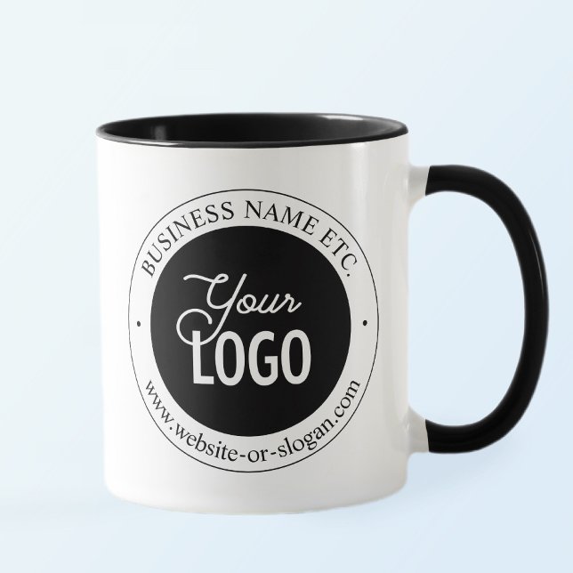 Mug Remplacement et personnalisation faciles du logo | (Créateur téléchargé)