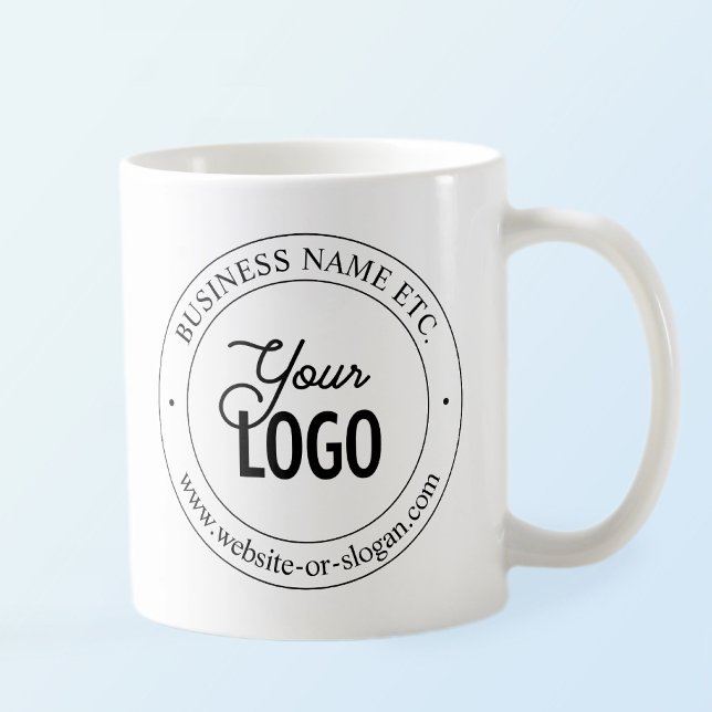 Mug Remplacement et personnalisation faciles du logo | (Créateur téléchargé)