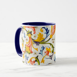 MUG RENAISSANCE FLORENTINE EAUX FLORALES, FLEURS
