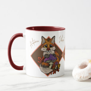 Mug Renard avec Tabourets d'automne