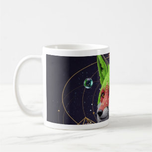 Mug Renard cosmique : Une fusion de la nature et du my