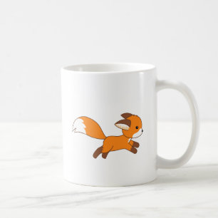 Mug Renard coureur mignon