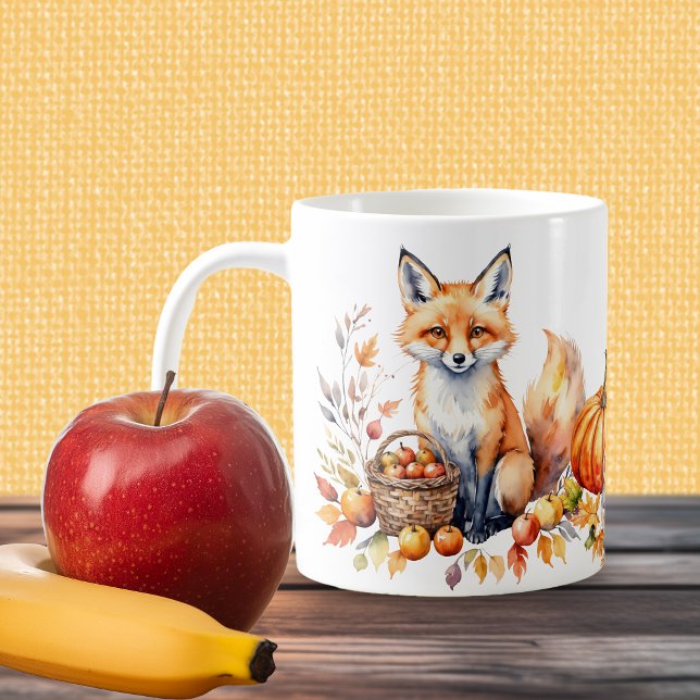 Mug Renard d'automne (Créateur téléchargé)