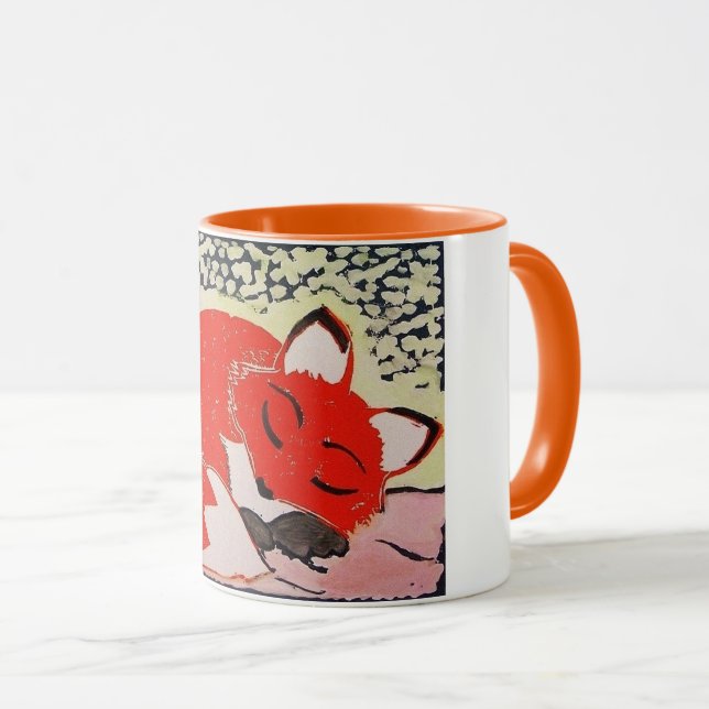 Mug Renard doré (Devant droit)