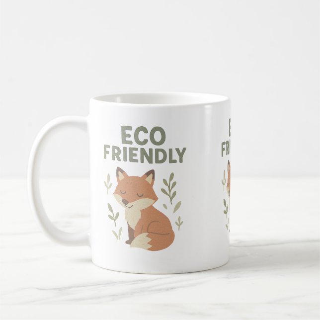Mug Renard éco-responsable (Gauche)