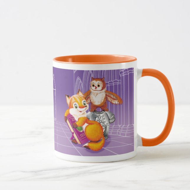 Mug renard et hibou (Droite)