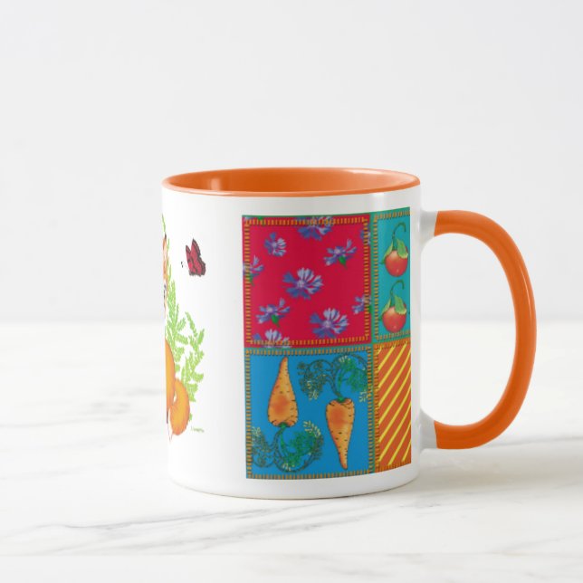 Mug renard et papillon (Droite)