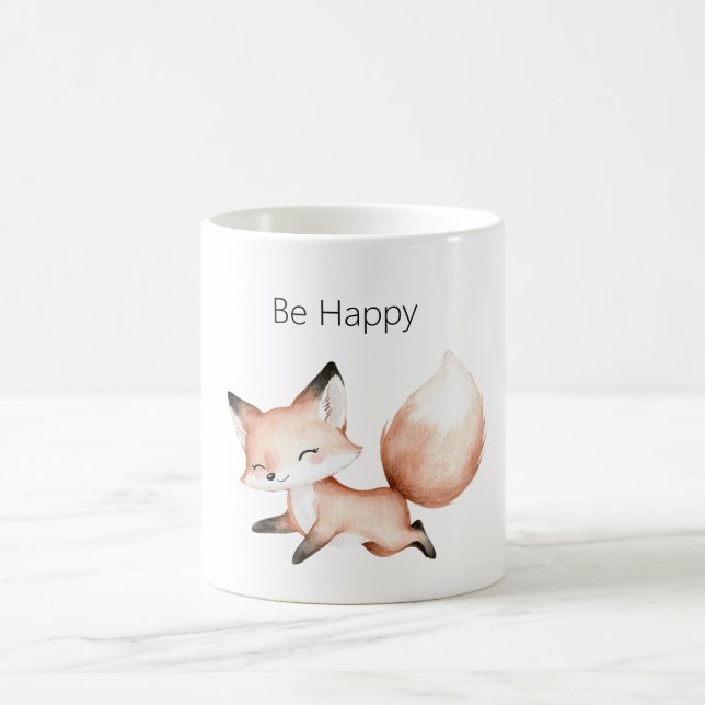 Mug Renard heureux (Centre)