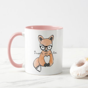 Mug Renard intelligent mignon