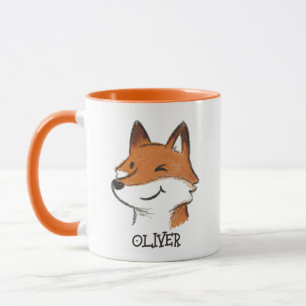 Mug Renard Mignon Animal de la Forêt Enfants